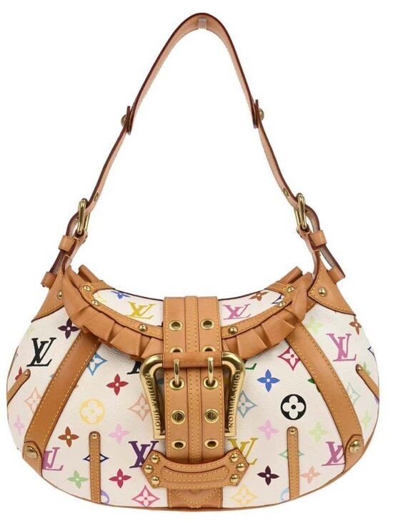 Louis Vuitton Handbags - Louis Vuitton White Monogram Multicolor Leonor Handbag M92398 CA1004 146334